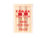 Иглы Organ Twin Stretch