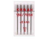 Иглы Organ джинсовые 130/705 Н №100